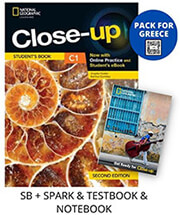 CLOSE UP C1 PACK FOR GREECE (SB- SPARK-TESTBOOK-NOTEBOOK)