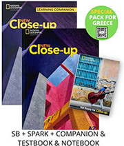 NEW CLOSE UP A2 SPECIAL PACK FOR GREECE (STUDENTS BOOK-SPARK-COMPANION-TESTBOOK-NOTEBOOK)