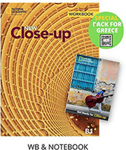 NEW CLOSE UP B1 WORKBOOK SPECIAL PACK FOR GREECE (WORKBOOK-NOTEBOOK)