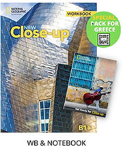 NEW CLOSE UP B1+ WORKBOOK SPECIAL PACK FOR GREECE (WORKBOOK- NOTEBOOK)