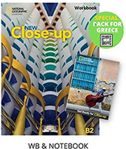 NEW CLOSE UP B2 WORKBOOK SPECIAL PACK FOR GREECE (WORKBOOK-NOTEBOOK)