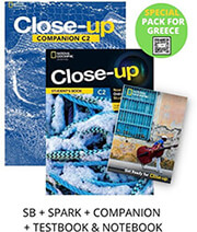 CLOSE UP C2 SPECIAL PACK FOR GREECE (STUDENTS BOOK-SPARK-COMPANION-TESTBOOK-NOTEBOOK)