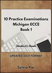 SYLVIA KAR 10 PRACTICE EXAMINATIONS FOR ECCE 1 STUDENTS BOOK 2021
