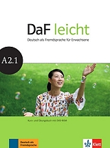 DAF LEICHT A2.1 KURSBUCH &amp; ARBEITSBUCH (+ DVD-ROM)