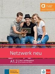 NETZWERK NEU A1.2 KURSBUCH UND ARBEITSBUCH (+AUDIO&amp;VIDEO ONLINE) (HYBRIDE)
