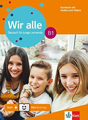 ΣΥΛΛΟΓΙΚΟ ΕΡΓΟ WIR ALLE B1 KURSBUCH (MIT AUDIOS VIDEOS ON LINE)