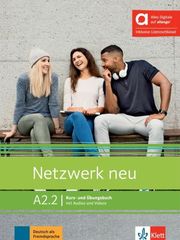 NETZWERK A2.2 KURSBUCH &amp; ARBEITSBUCH HYBRIDE AUSGABE