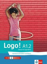 LOGO A1.2 KURSBUCH (+ AUDIOS &amp; VIDEOS+KLETT BOOK-APP)