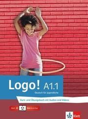 LOGO A1.1 KURS - UND UBUNGSBUCH (+ AUDIOS VIDEOS+KLETT BOOK-APP)
