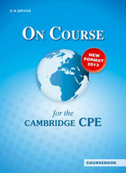 ΣΥΛΛΟΓΙΚΟ ΕΡΓΟ ON COURSE CPE COURSEBOOK