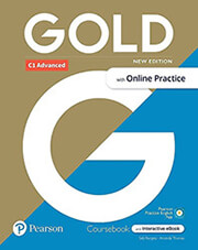 GOLD ADVANCED (+MY LAB PACK) STUDENTS BOOK NEW EDITION