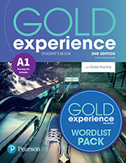 GOLD EXPERIENCE A1 STUDENTS BOOK PACK (+ ONLINE PRACTICE + E-BOOK + WORDLIST) 2ND ED