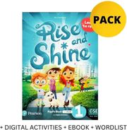 RISE AND SHINE 1 LEARN TO READ PUPILS BOOK PACK (+ DIGITAL ACTIVITIES + EBOOK + WORDLIST)