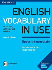 ENGLISH VOCABULARY IN USE UPPER-INTERMEDIATE (+ CD-ROM) WITH ANSWERS (+ ENHANCED E-BOOK) 4TH ED