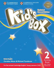 KIDS BOX 2 WORKBOOK (+ ONLINE RESOURCES) UPDATED 2ND ED