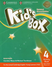 KIDS BOX 4 WORKBOOK (+ ONLINE RESOURCES) UPDATED 2ND ED