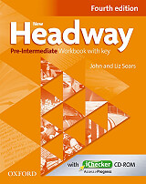 NEW HEADWAY PRE INTERMEDIATE WORKBOOK (+ ICHECKER) 4TH ED