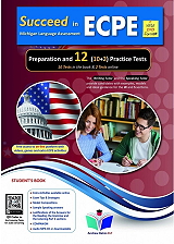 SUCCEED IN MICHIGAN ECPE 12 PRACTICE TESTS 2021 FORMAT