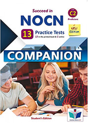 SUCCEED IN NOCN C2-13 PRACTICE TETS COMPANION BKS.1048627