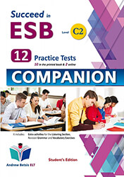 SUCCEED IN ESB C2 PRACTICE TESTS STUDENTS BOOK COMPANION BKS.1048628