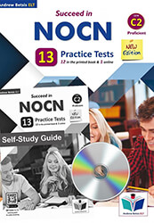 SUCCEED IN NOCN C2-13 PRACTICE TETS SELF STUDY EDITION BKS.1048629