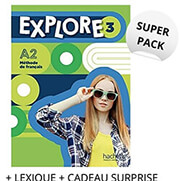 SUPER PACK EXPLORE 3 (LIVRE + LEXIQUE + CADEAU SURPRISE)