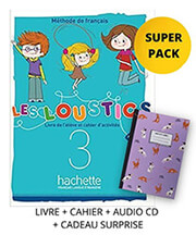 ΣΥΛΛΟΓΙΚΟ ΕΡΓΟ LES LOUSTICS MINI VOLUME 3 A1 SUPER PACK (LIVRE + CAHIER + LEXIQUE + CADEAU SURPRISE)