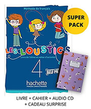 ΣΥΛΛΟΓΙΚΟ ΕΡΓΟ LES LOUSTICS MINI VOLUME 4 A1 SUPER PACK (LIVRE + CAHIER + LEXIQUE + CADEAU SURPRISE)