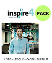ΣΥΛΛΟΓΙΚΟ ΕΡΓΟ INSPIRE 4 PACK (LIVRE + LEXIQUE + CADEAU SURPRISE)