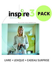 ΣΥΛΛΟΓΙΚΟ ΕΡΓΟ INSPIRE 3 PACK (LIVRE + LEXIQUE + CADEAU SURPRISE)