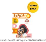 EXPLORE MINI 2 SUPER PACK (LIVRE + CAHIER + LEXIQUE + CADEAU SURPRISE)