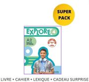 EXPLORE MINI 4 SUPER PACK (LIVRE + CAHIER + LEXIQUE + CADEAU SURPRISE)