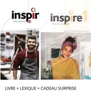 INSPIRE 1 &amp; 2 PACK (LIVRE + LEXIQUE + CADEAU SURPRISE)