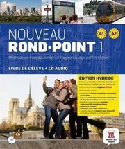ROND POINT 1 A1 + A2 METHODE EDITION HYBRIDE