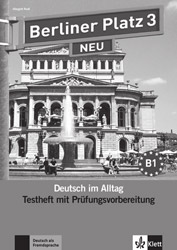 BERLINER PLATZ 3 TESTBUCH (+ CD) NEU