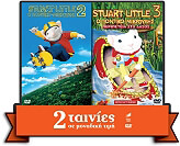 SONY Ο ΠΟΝΤΙΚΟΜΙΚΡΟΥΛΗΣ 2 &amp; 3 - STUART LITTLE 2 &amp; 3 (2 DVD)