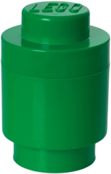 LEGO LEGO STORAGE BRICK 1 ROUND GREEN
