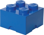 LEGO STORAGE BRICK 4 MEDIUM BLUE