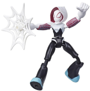 HASBRO HASBRO MARVEL: SPIDER-MAN BEND AND FLEX - GHOST-SPIDER ACTION FIGURE (15CM) (E7688)