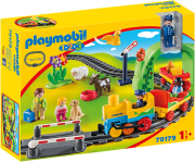 PLAYMOBIL 70179 ΣΕΤ ΤΡΕΝΟΥ 1.2.3 ΜΕ ΖΩΑΚΙΑ ΚΑΙ ΕΠΙΒΑΤΕΣ