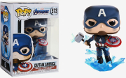 FUNKO POP FUNKO POP! MARVEL: AVENGERS ENDGAME CAPTAIN AMERICA WITH BROKEN SHIELD MJOLNIR