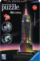 RAVENSBURGER 3D EMPIRE STATE BUILDING WITH LIGHTS (216PCS) (12566)