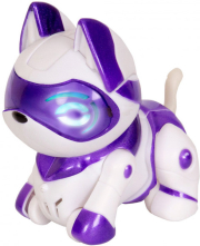 AS ROBOT TEKSTA MICRO-PET - WHITE/PURPLE KITTY (1030-51316)