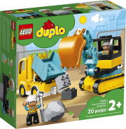 LEGO DUPLO 10931 TRUCK &amp; TRACKED EXCAVATOR