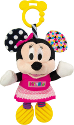CLEMENTONI MINNIE FIRST ACTIVITIES PLUSH TOY WITH TEETHING RING (1000-17164)