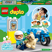 LEGO DUPLO 10967 POLICE MOTORCYCLE