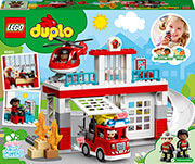 LEGO DUPLO 10970 FIRE STATION &amp; HELICOPTER