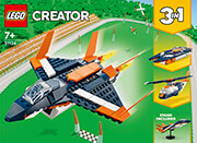 LEGO CREATOR 31126 SUPERSONIC-JET