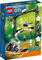 LEGO CITY 60341 THE KNOCKDOWN STUNT CHALLENGE