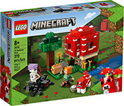 LEGO MINECRAFT 21179 THE MUSHROOM HOUSE